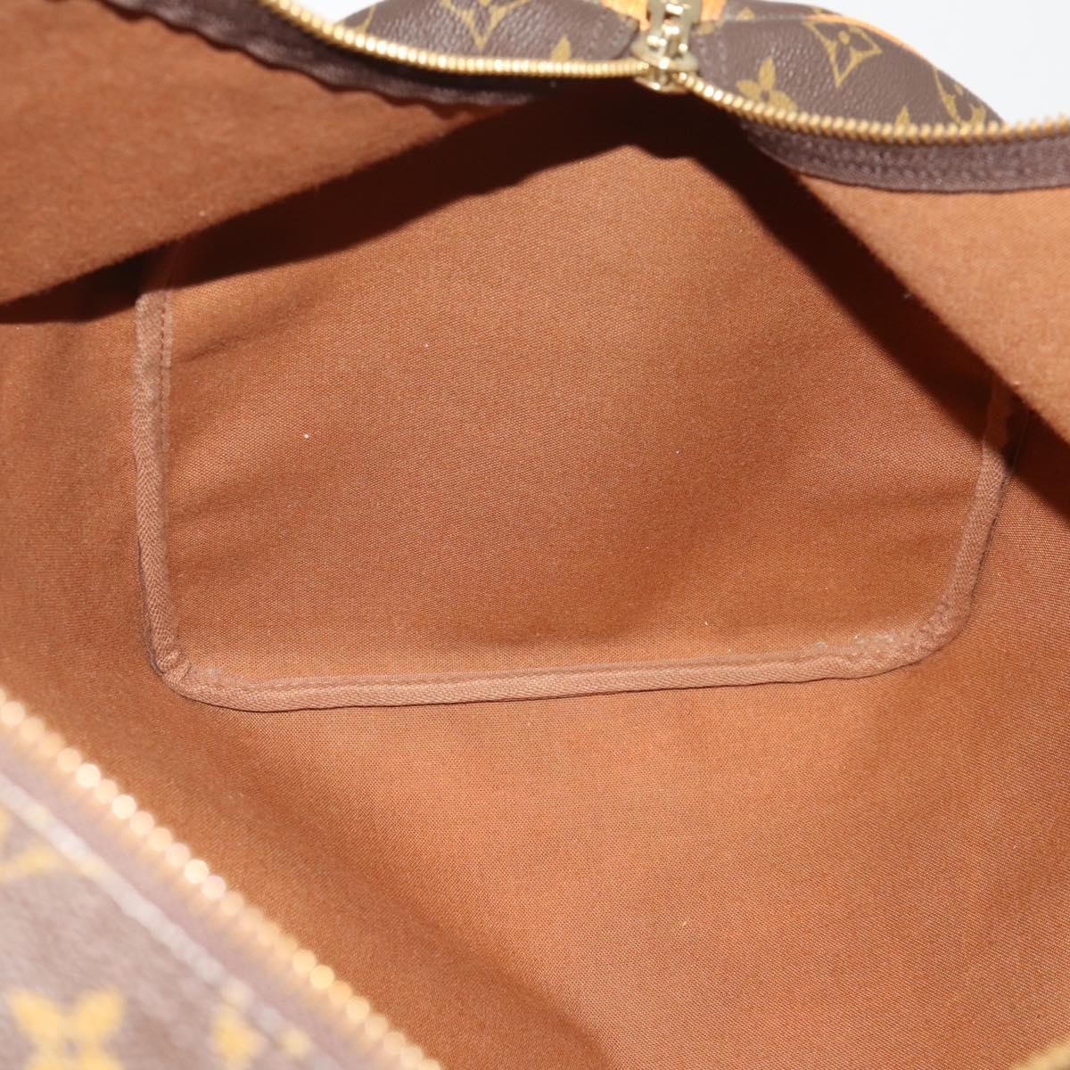 LOUIS VUITTON Monogram Keepall 55 Boston Bag M41424 LV Auth 192119