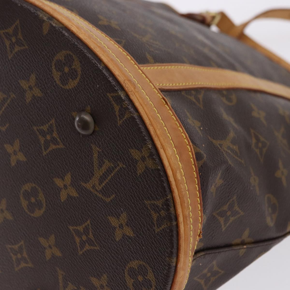LOUIS VUITTON Monogram Bucket GM Shoulder Bag M42236 LV Auth 192122