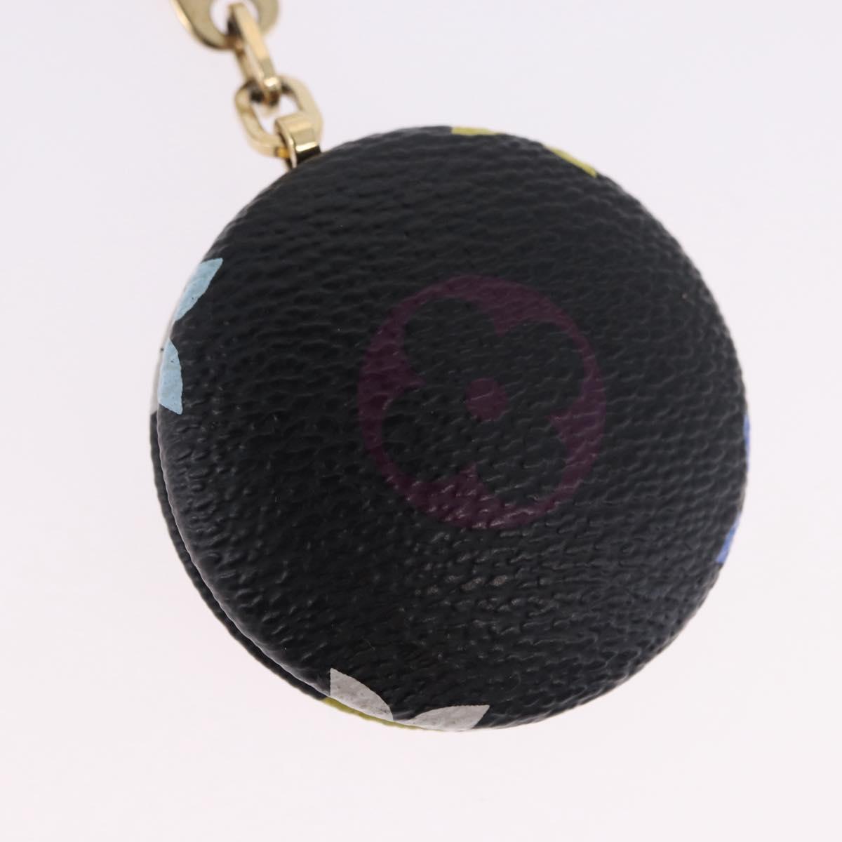 LOUIS VUITTON Multicolor Canvas Astropill Key Holder Black M51912 Auth 192130V