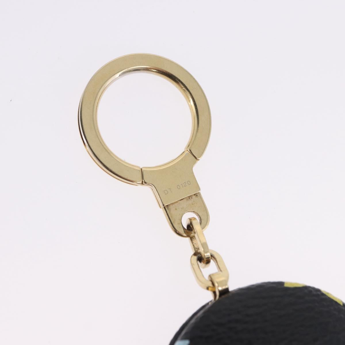 LOUIS VUITTON Multicolor Canvas Astropill Key Holder Black M51912 Auth 192130V