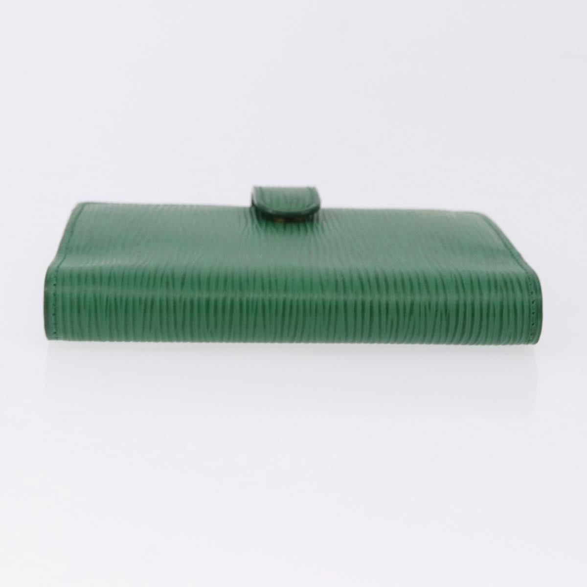 LOUIS VUITTON Epi Agenda PM Day Planner Cover Green R20054 LV Auth 192132