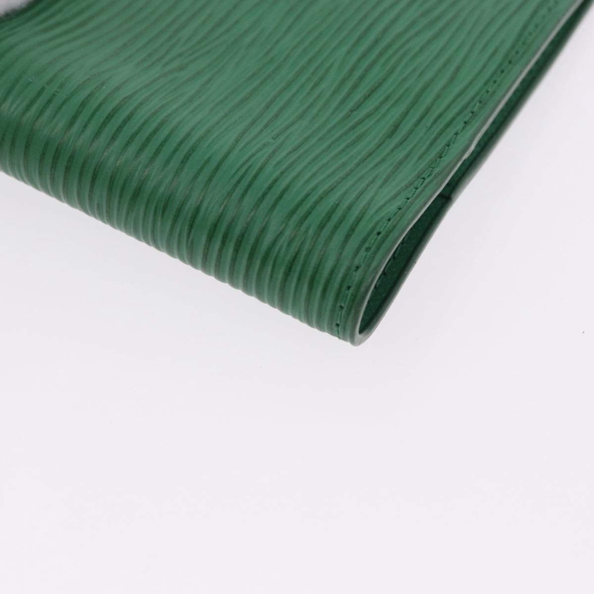 LOUIS VUITTON Epi Agenda PM Day Planner Cover Green R20054 LV Auth 192132
