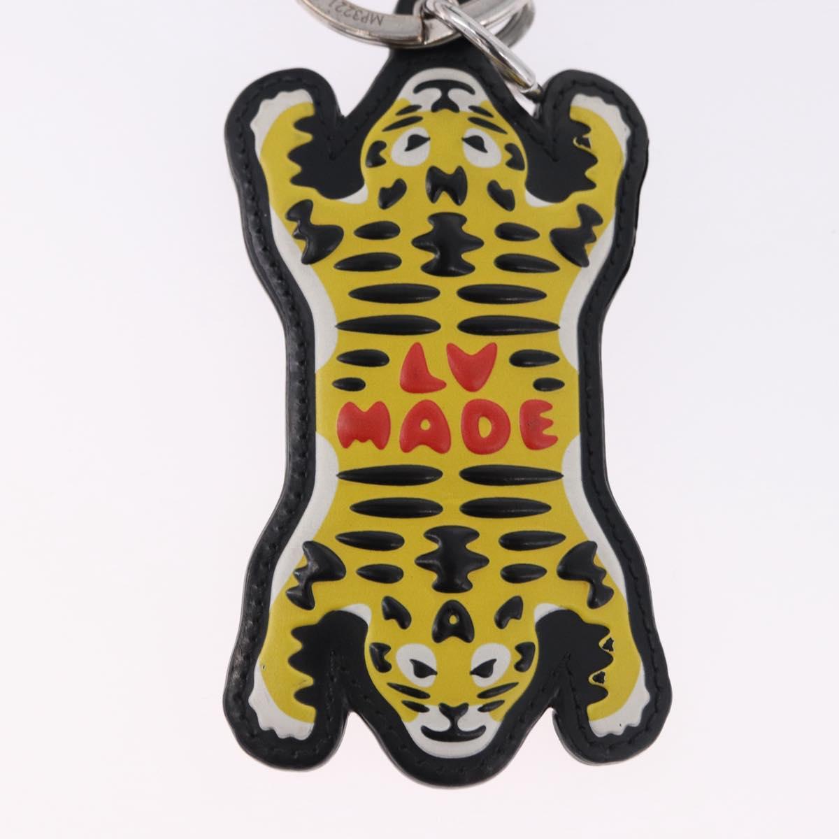 LOUIS VUITTON Porte CLE LV MADE Tiger Bag Charm Yellow MP3221 LV Auth 192136M