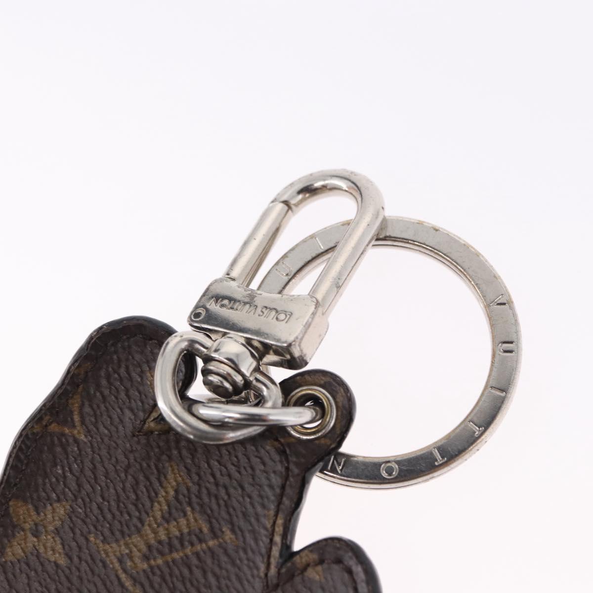 LOUIS VUITTON Porte CLE LV MADE Tiger Bag Charm Yellow MP3221 LV Auth 192136M