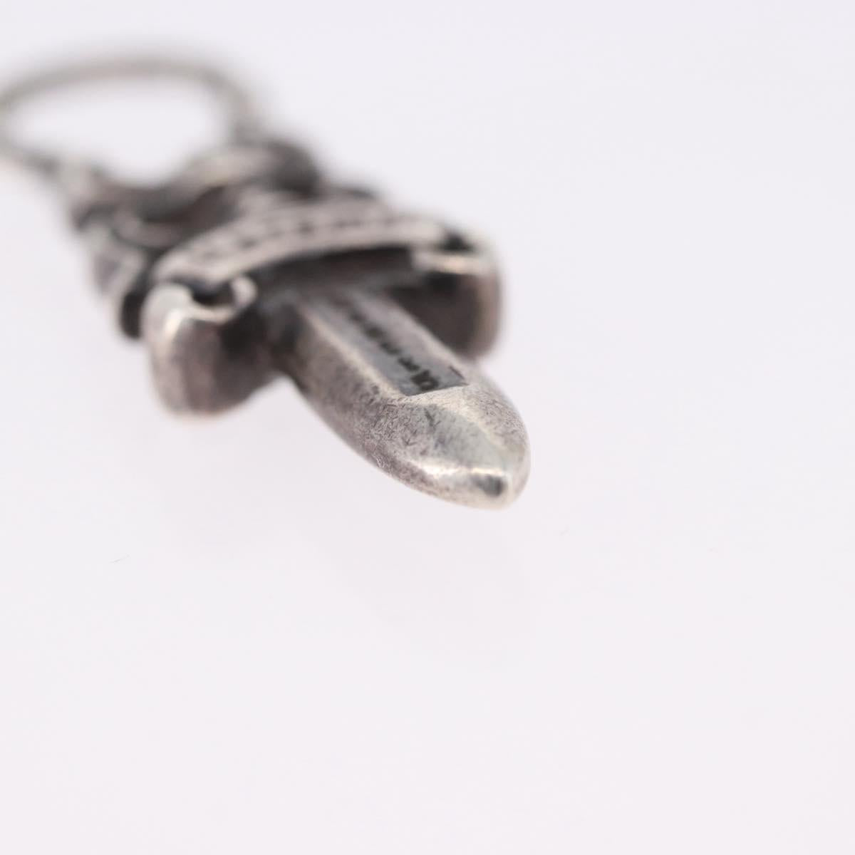 Chrome Hearts Dagger Charm Pendant Top Ag925 Silver Auth 192164M