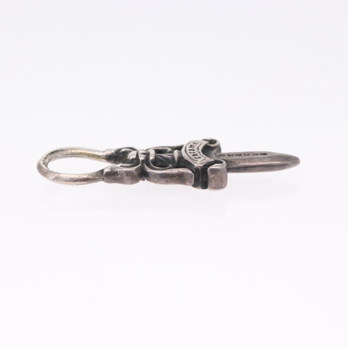 Chrome Hearts Dagger Charm Pendant Top Ag925 Silver Auth 192165M