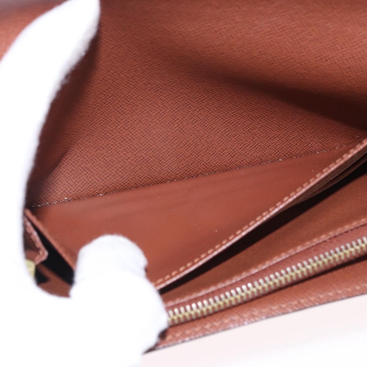 LOUIS VUITTON Monogram Portefeuille Sarah Long Wallet M61734 LV Auth 192167V