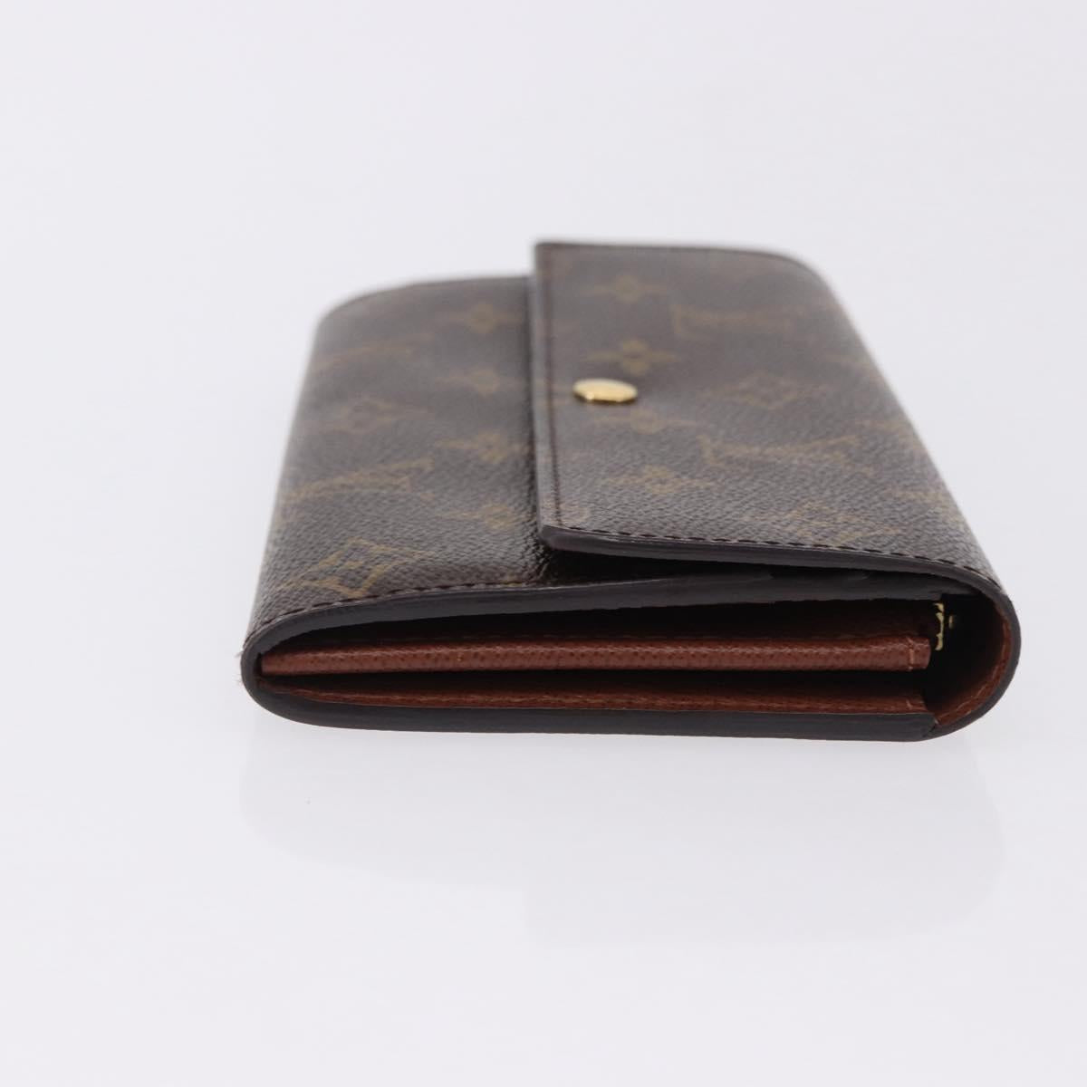 LOUIS VUITTON Monogram Portefeuille Sarah Long Wallet M61734 LV Auth 192167V