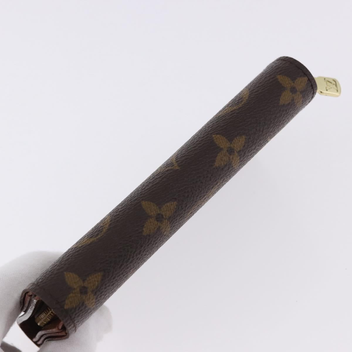 LOUIS VUITTON Monogram Porte Monnaie Billets Tresor Wallet M61730 Auth 192170A