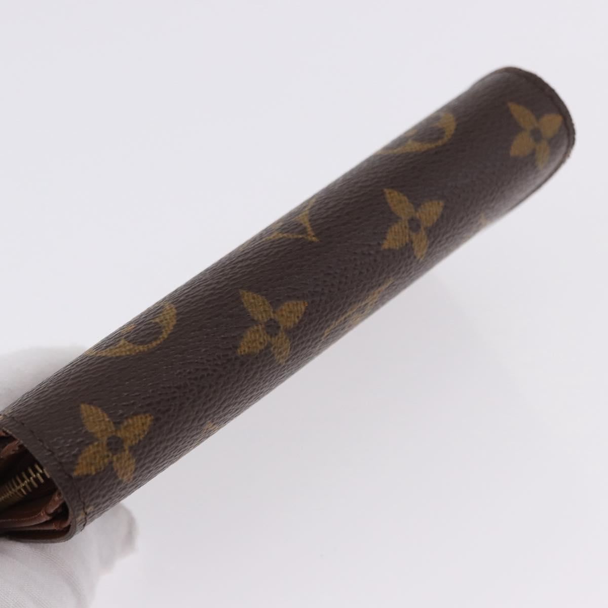 LOUIS VUITTON Monogram Porte Monnaie Billets Tresor Wallet M61730 Auth 192172V