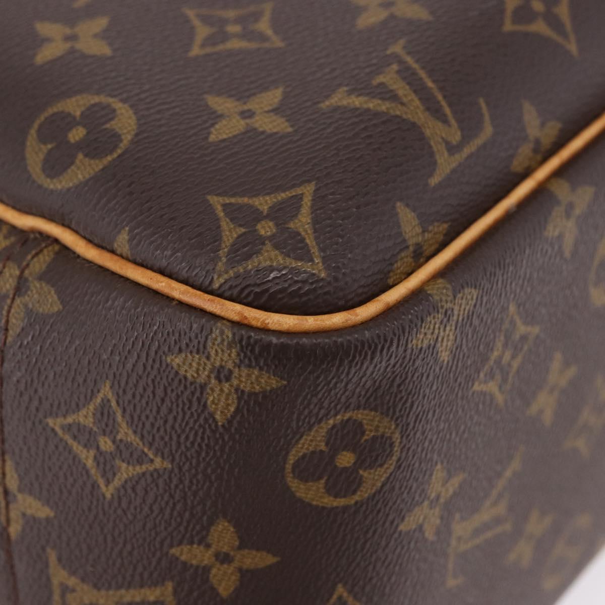 LOUIS VUITTON Monogram Deauville Hand Bag M47270 LV Auth 192182