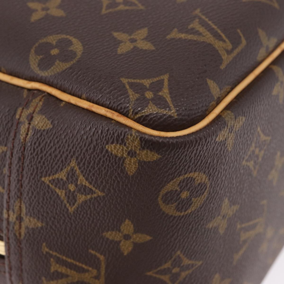 LOUIS VUITTON Monogram Deauville Hand Bag M47270 LV Auth 192182