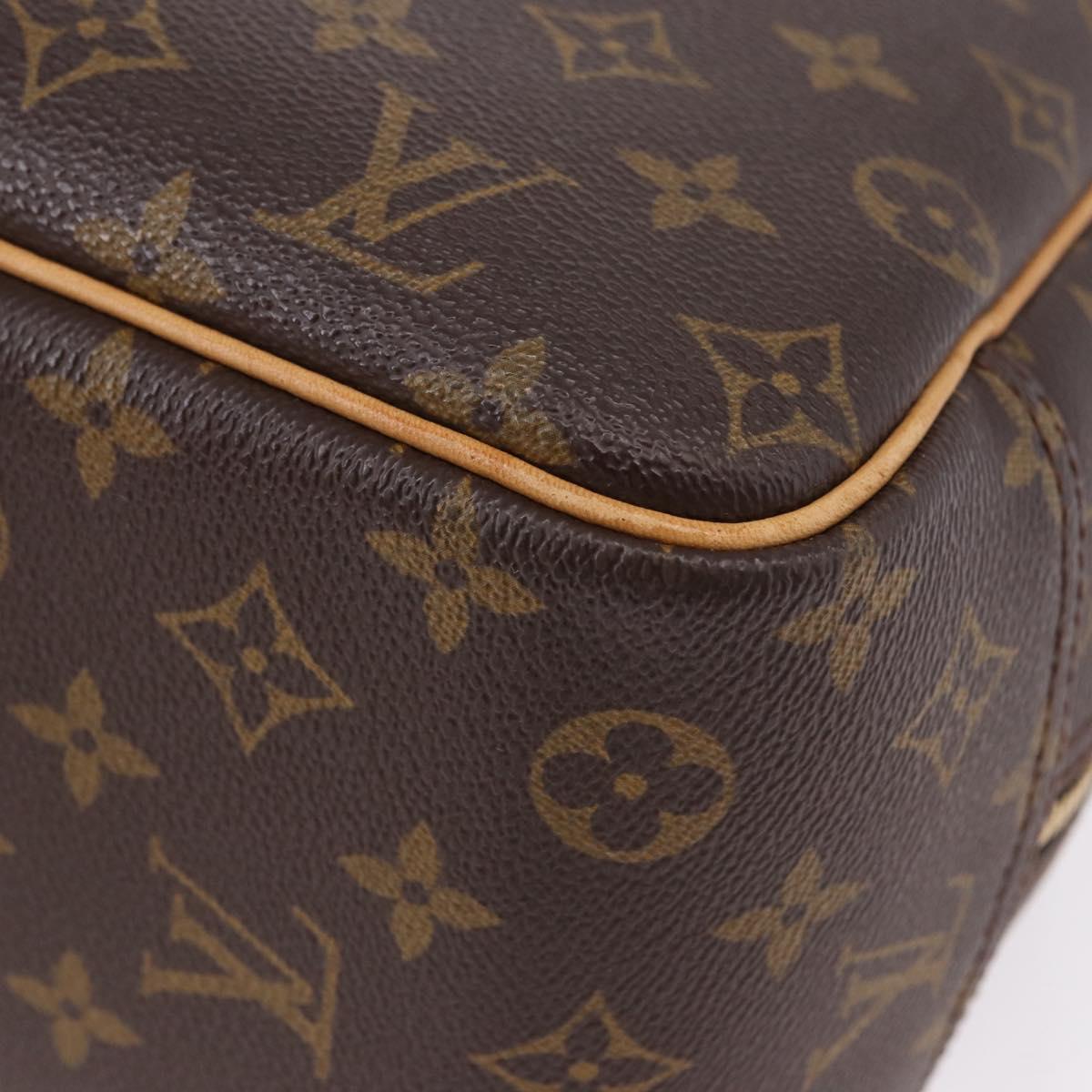 LOUIS VUITTON Monogram Deauville Hand Bag M47270 LV Auth 192182