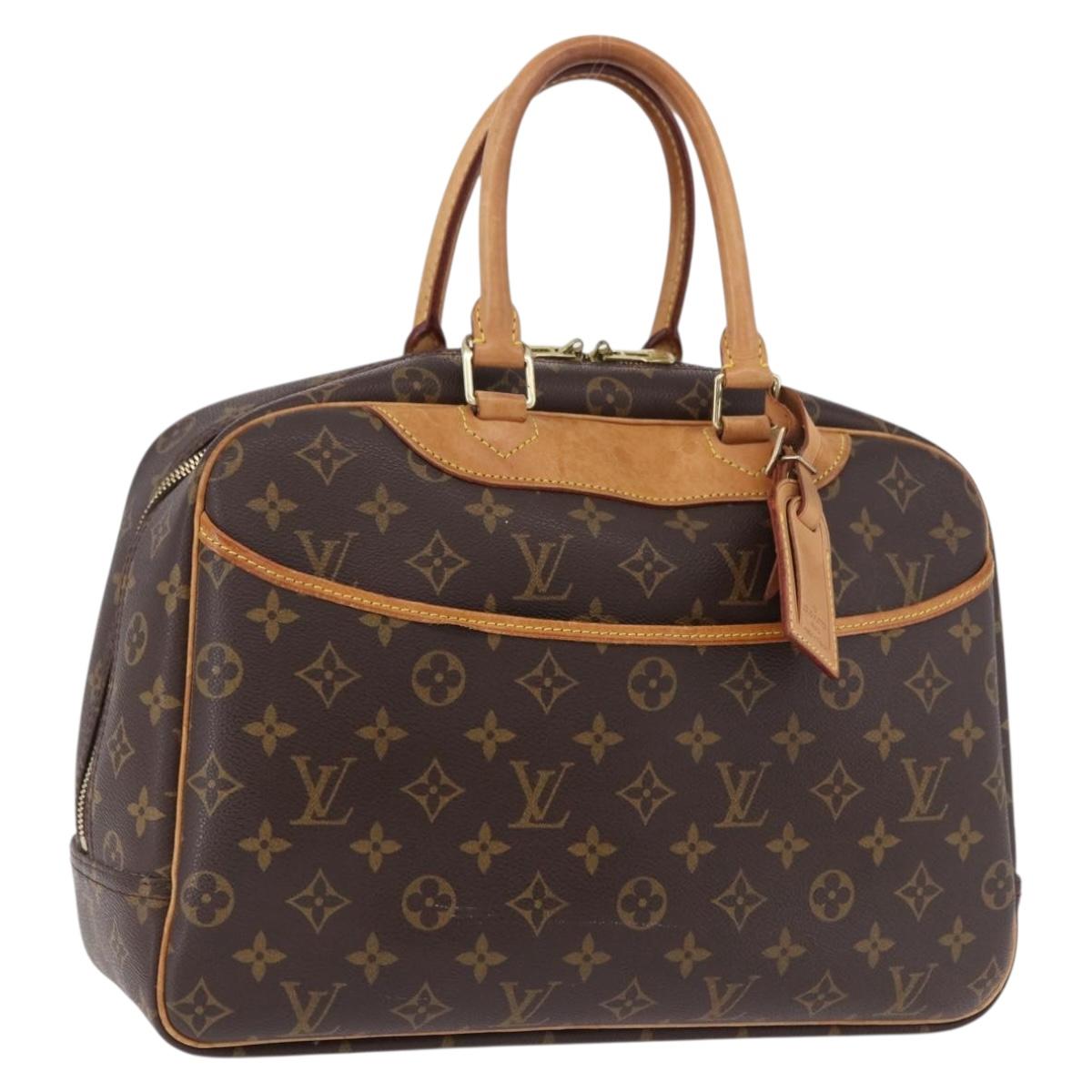LOUIS VUITTON Monogram Deauville Hand Bag M47270 LV Auth 192182