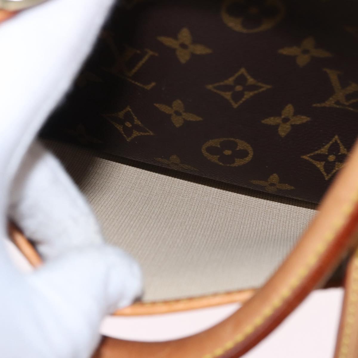 LOUIS VUITTON Monogram Deauville Hand Bag M47270 LV Auth 192182
