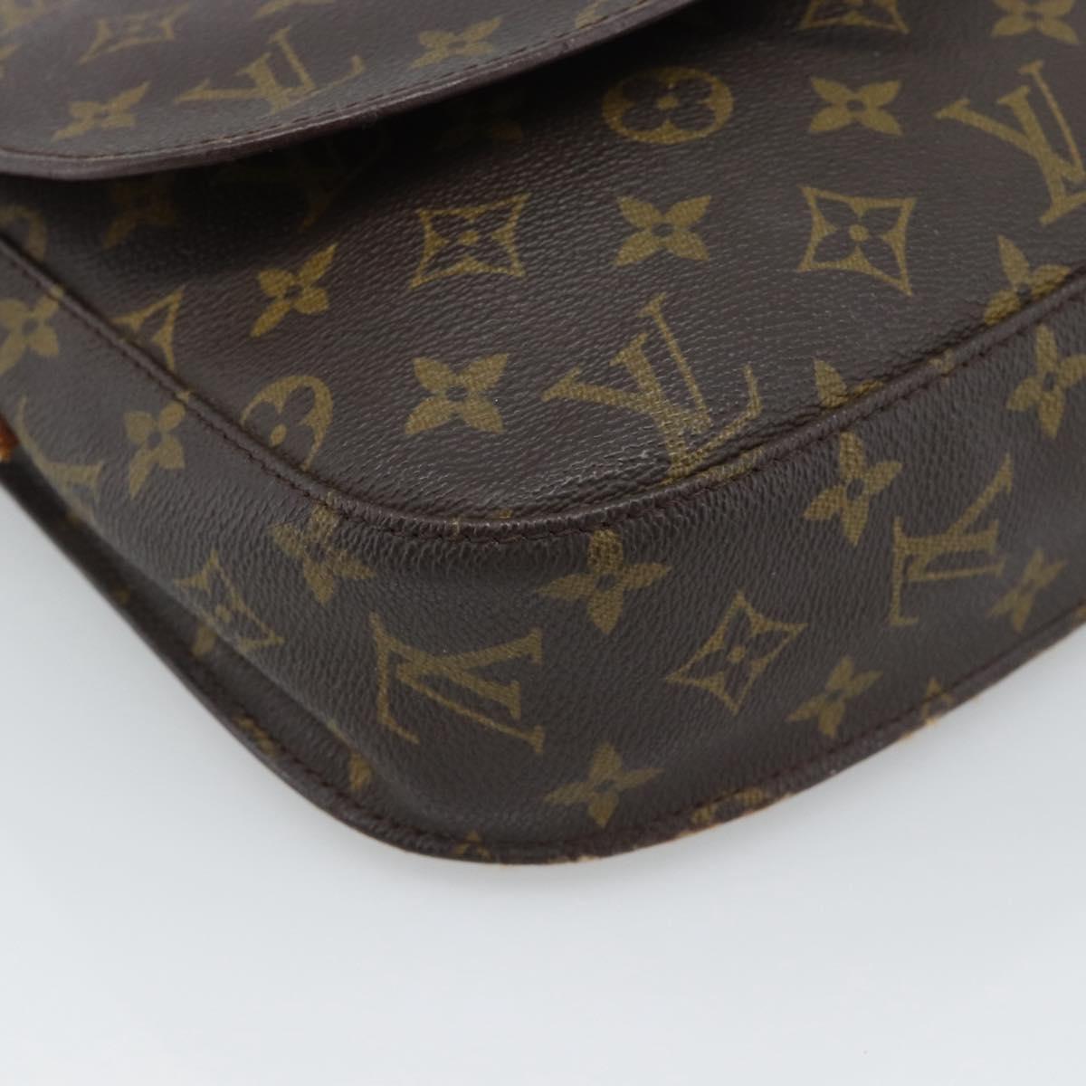 LOUIS VUITTON Monogram Saint Cloud GM Shoulder Bag M51242 LV Auth 192183