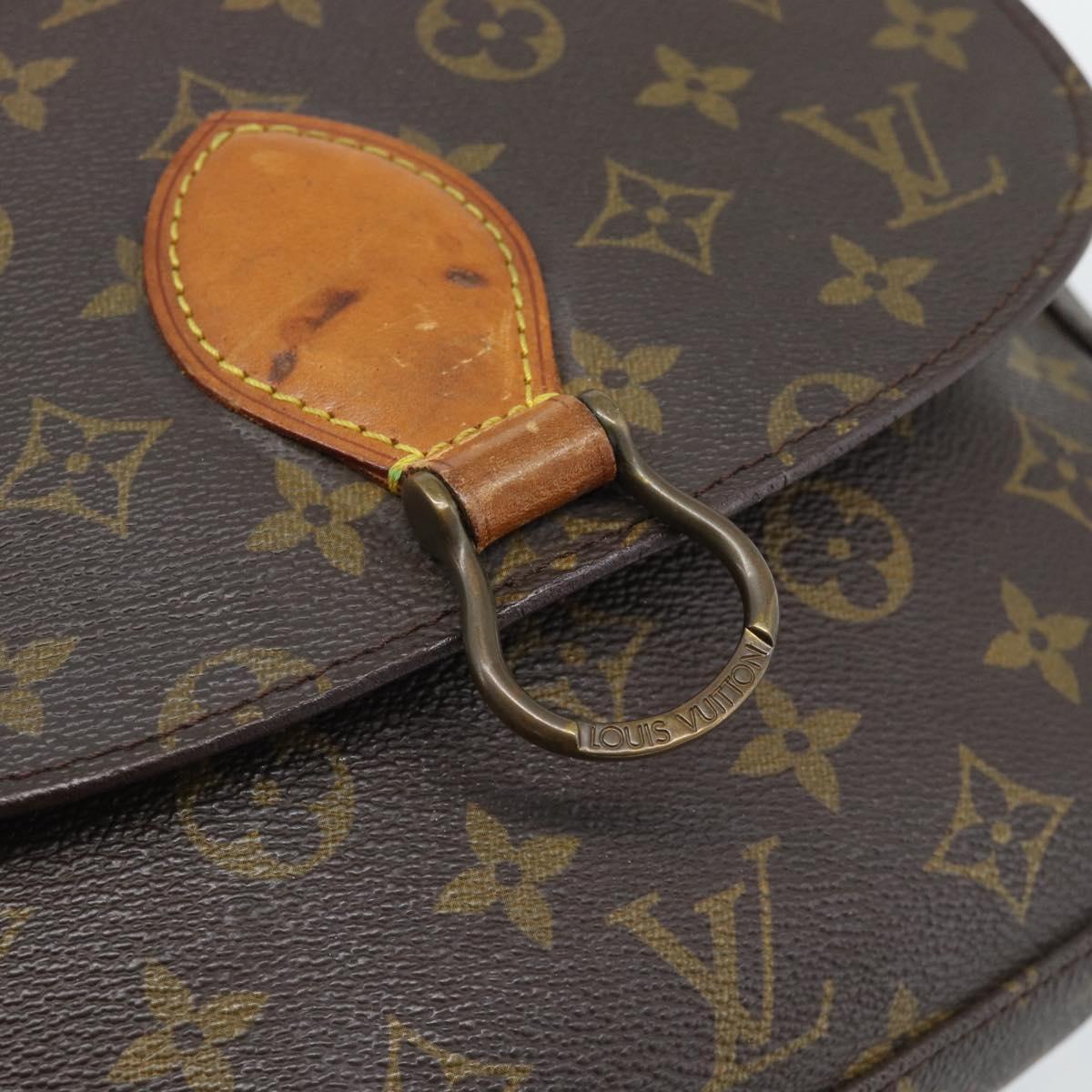 LOUIS VUITTON Monogram Saint Cloud GM Shoulder Bag M51242 LV Auth 192183