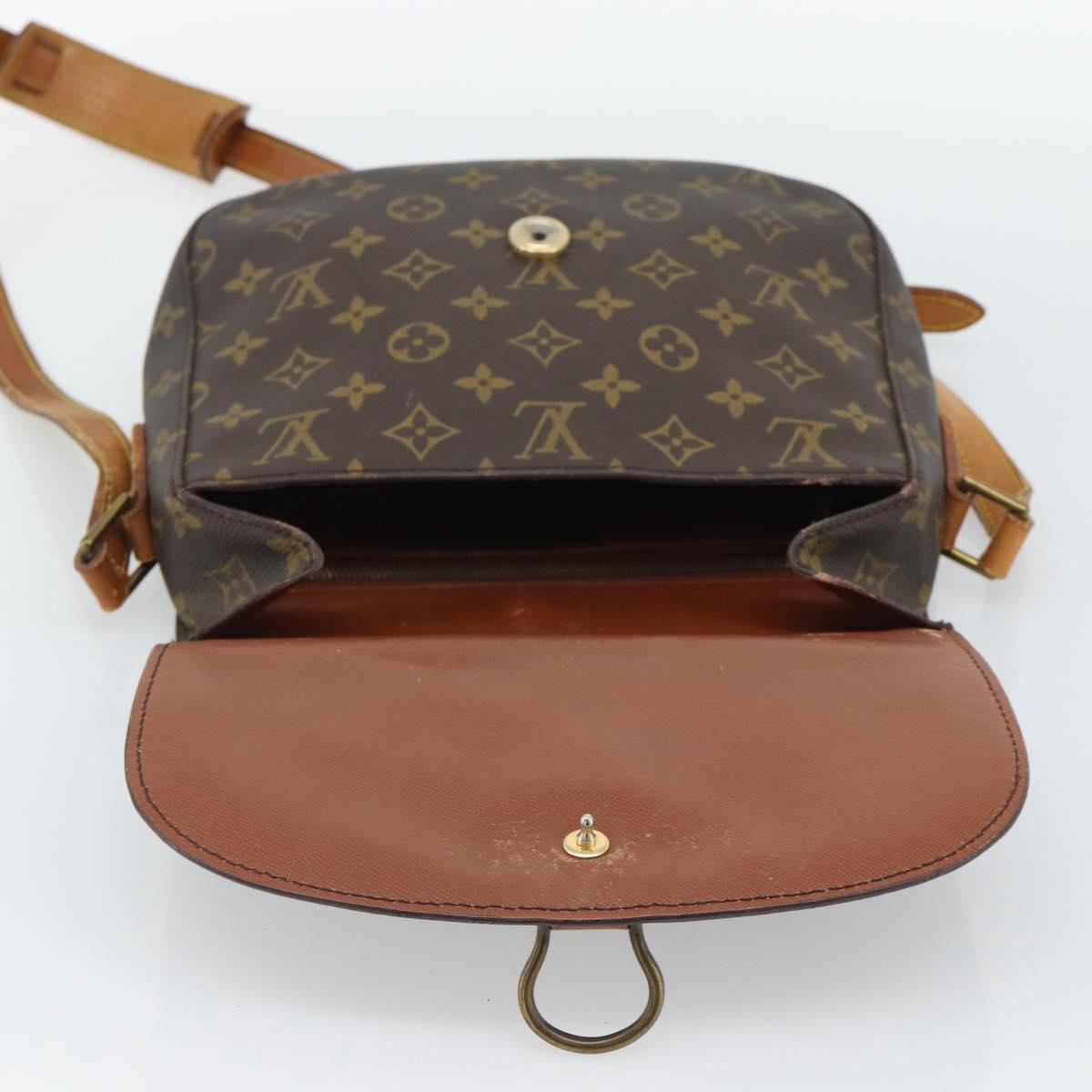 LOUIS VUITTON Monogram Saint Cloud GM Shoulder Bag M51242 LV Auth 192183