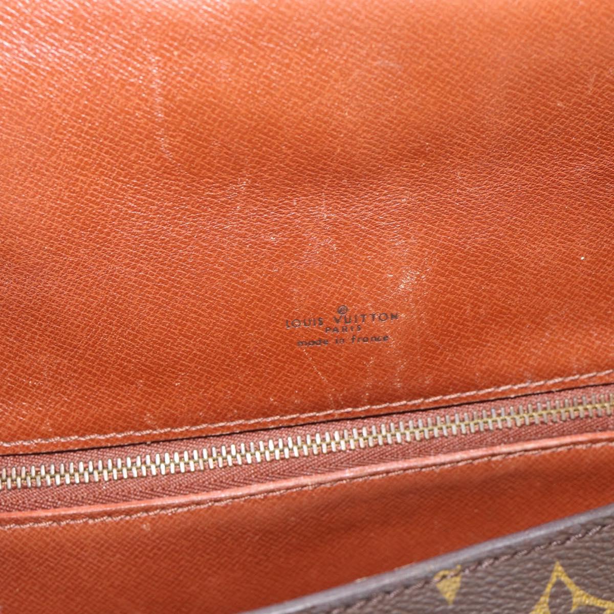LOUIS VUITTON Monogram Saint Cloud GM Shoulder Bag M51242 LV Auth 192183
