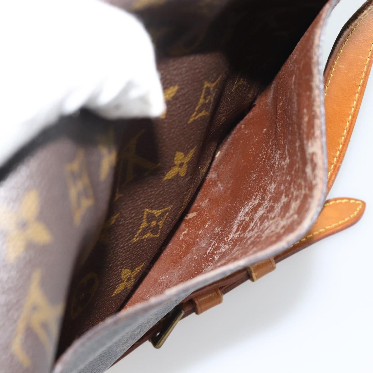 LOUIS VUITTON Monogram Saint Cloud GM Shoulder Bag M51242 LV Auth 192183
