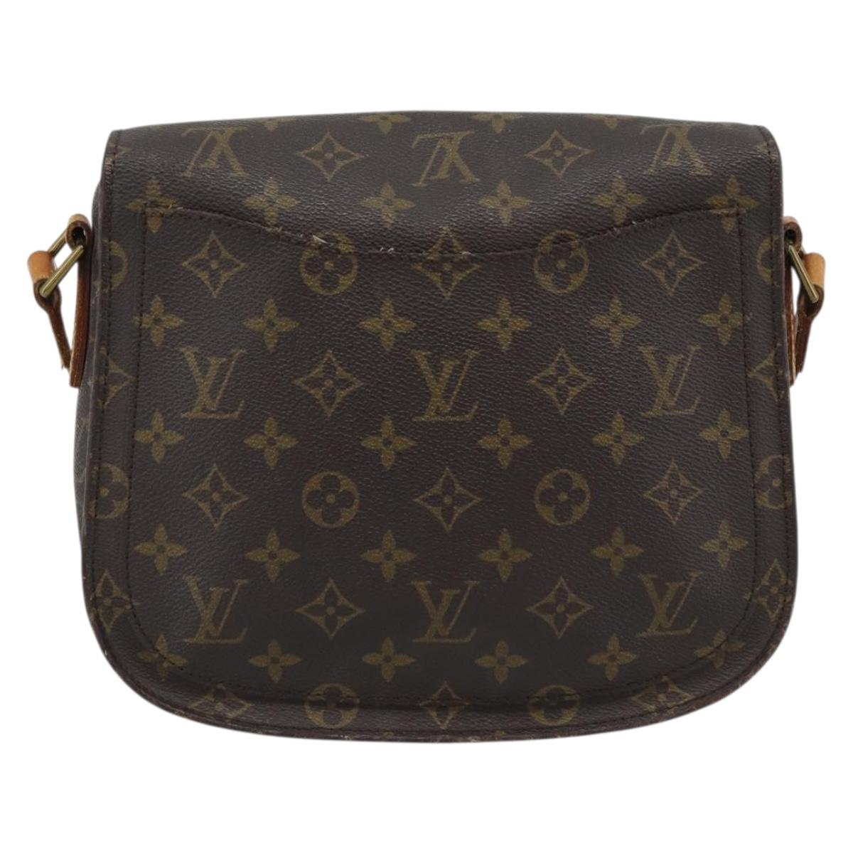 LOUIS VUITTON Monogram Saint Cloud GM Shoulder Bag M51242 LV Auth 192183