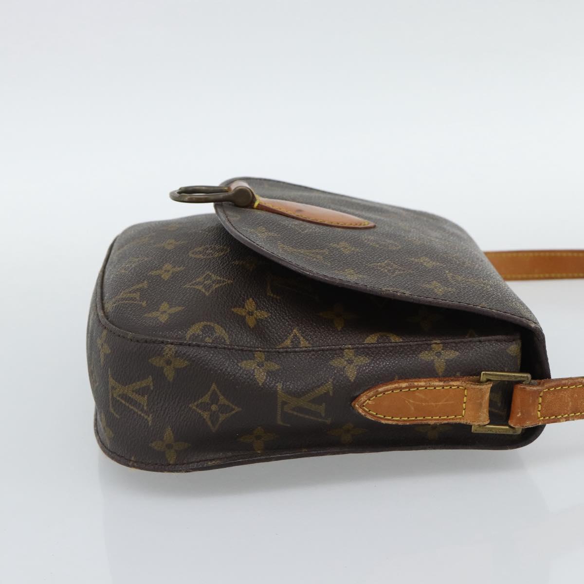 LOUIS VUITTON Monogram Saint Cloud GM Shoulder Bag M51242 LV Auth 192183