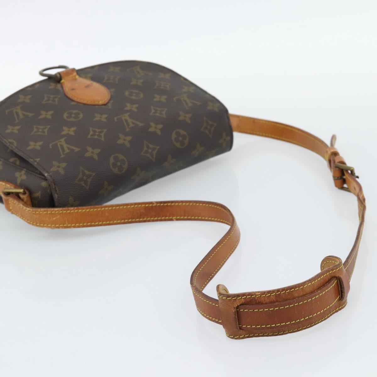 LOUIS VUITTON Monogram Saint Cloud GM Shoulder Bag M51242 LV Auth 192183