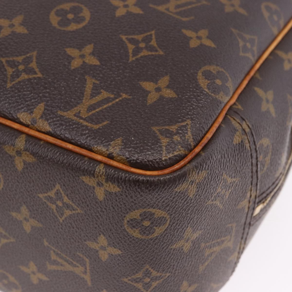 LOUIS VUITTON Monogram Deauville Hand Bag M47270 LV Auth 192185
