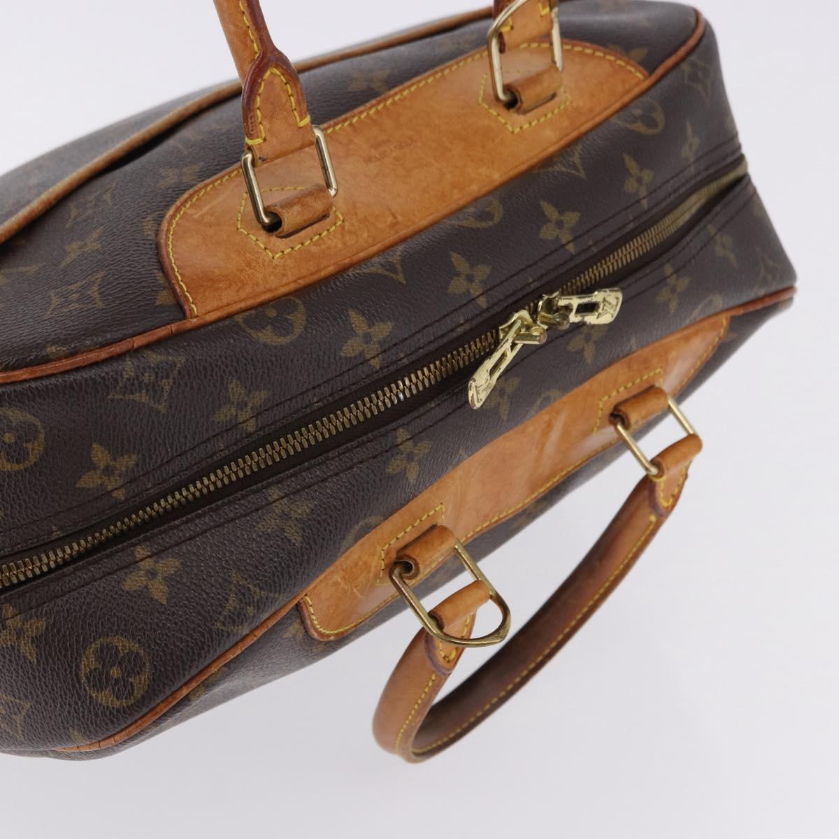 LOUIS VUITTON Monogram Deauville Hand Bag M47270 LV Auth 192185