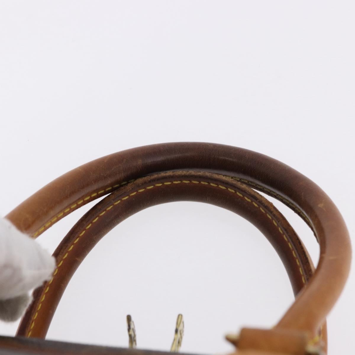 LOUIS VUITTON Monogram Deauville Hand Bag M47270 LV Auth 192185