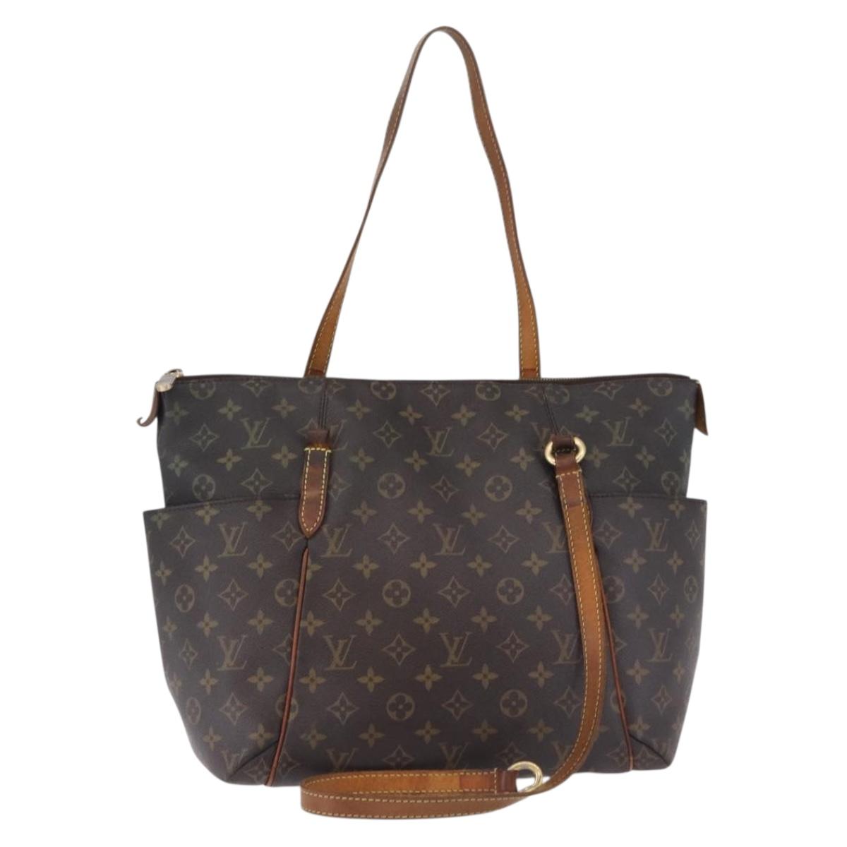 LOUIS VUITTON Monogram Totally GM Shoulder Bag M56690 LV Auth 192189