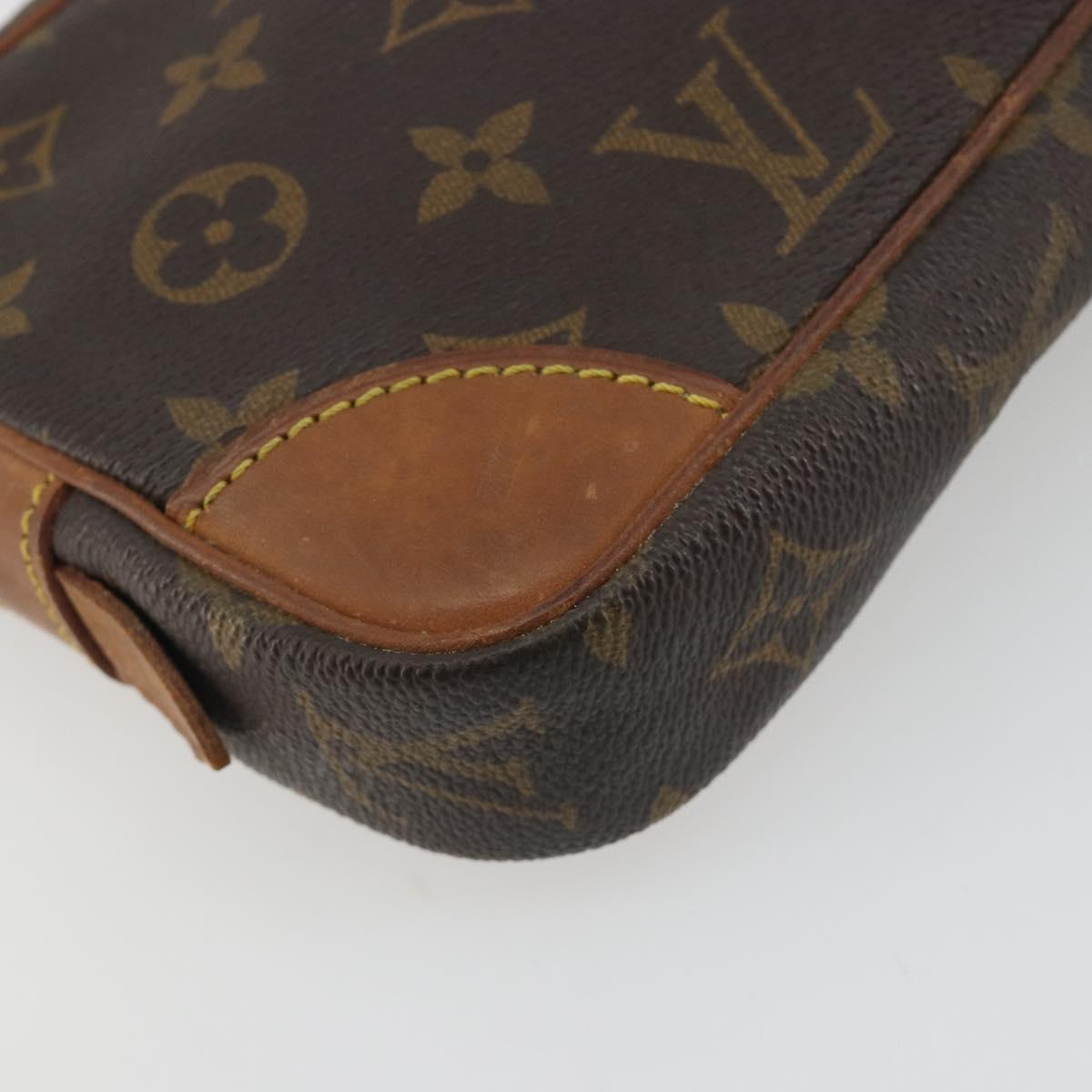 LOUIS VUITTON Monogram Marly Dragonne PM Clutch Bag M51827 LV Auth 192190