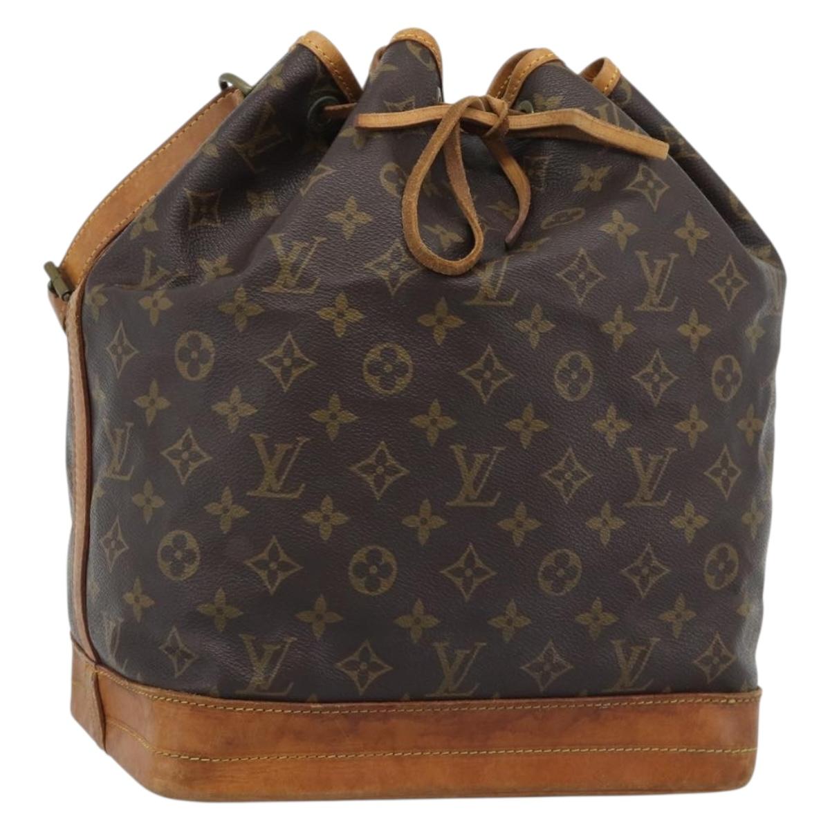 LOUIS VUITTON Monogram Noe Shoulder Bag M42224 LV Auth 192206