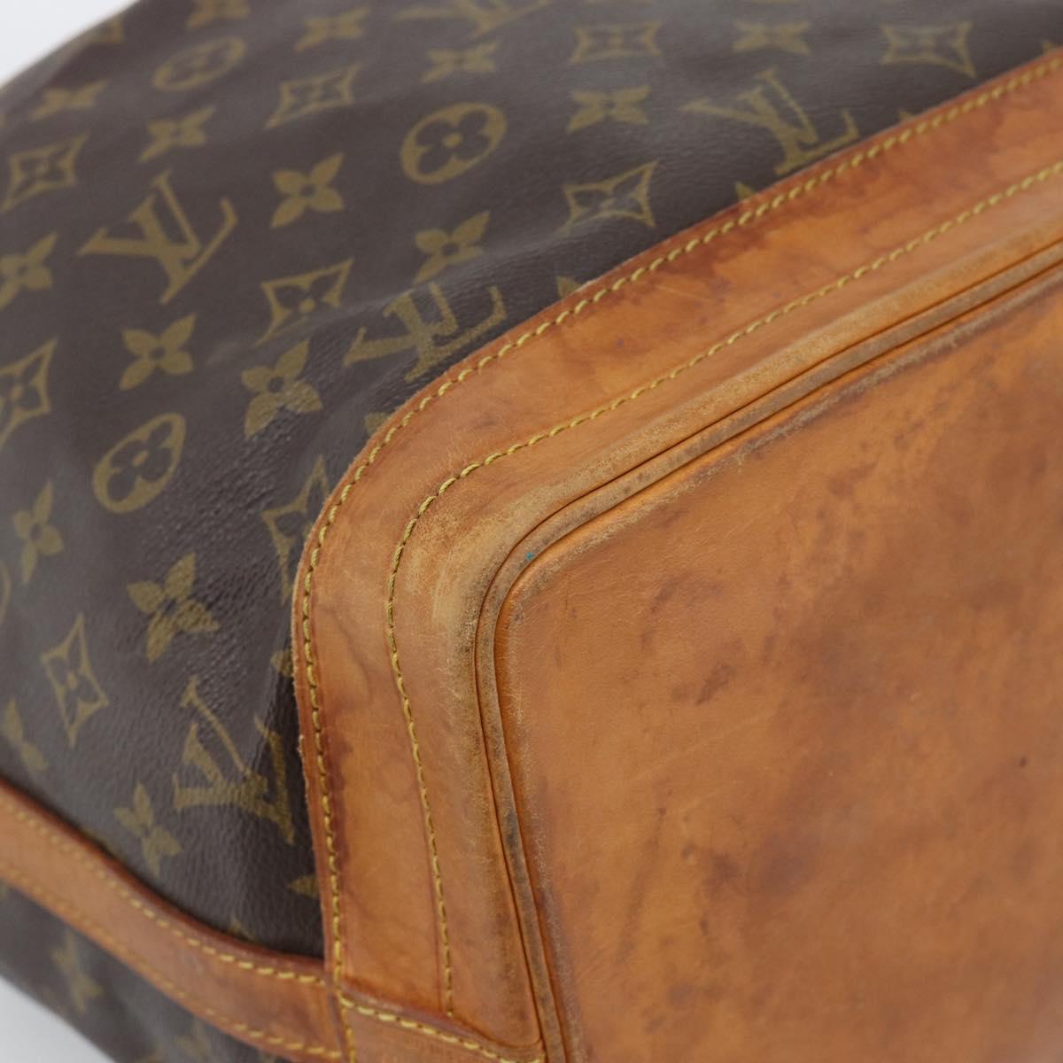 LOUIS VUITTON Monogram Noe Shoulder Bag M42224 LV Auth 192206