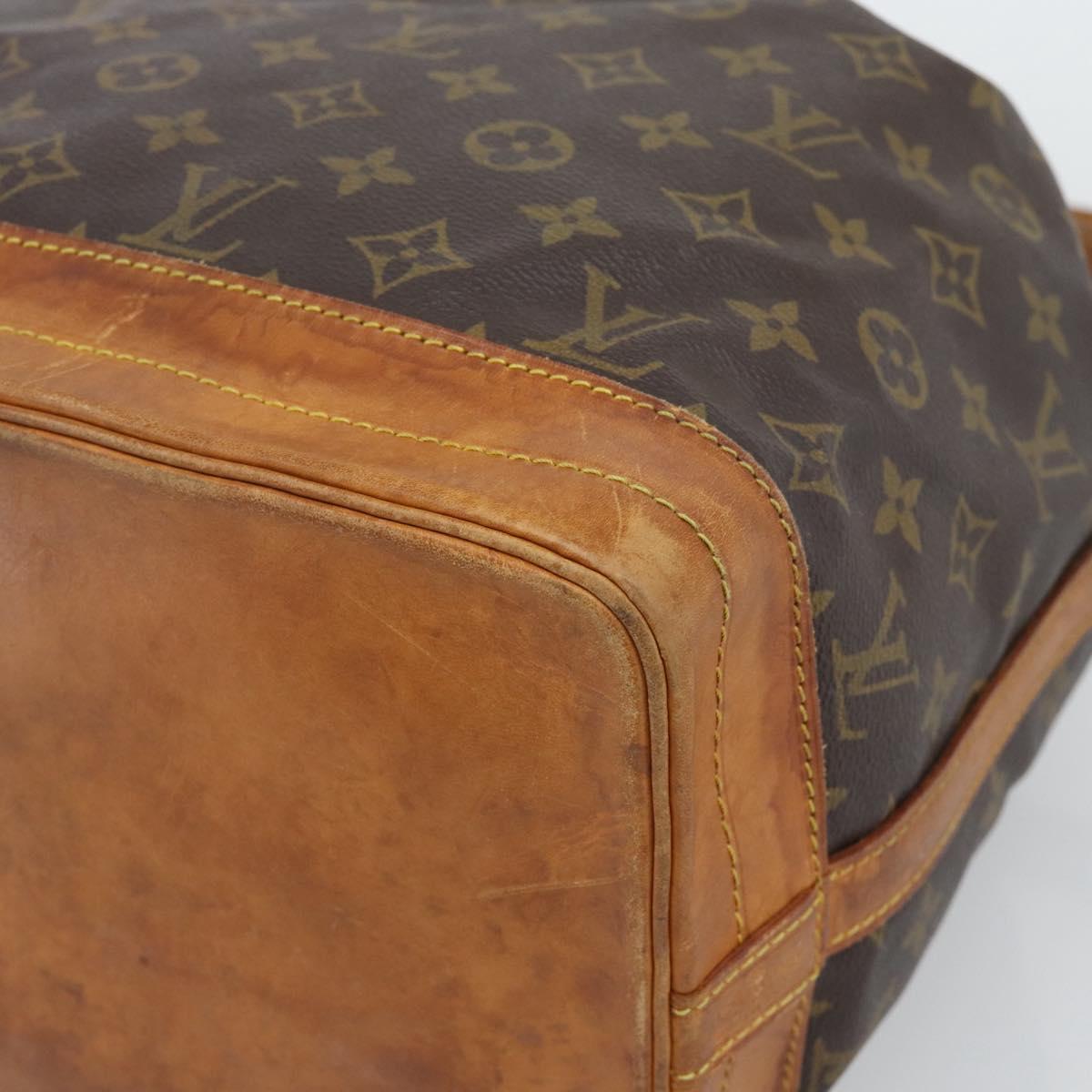 LOUIS VUITTON Monogram Noe Shoulder Bag M42224 LV Auth 192206