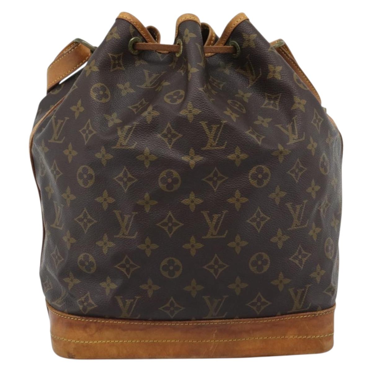 LOUIS VUITTON Monogram Noe Shoulder Bag M42224 LV Auth 192206