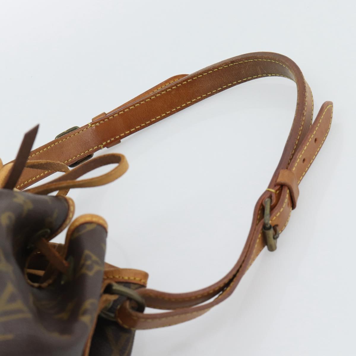 LOUIS VUITTON Monogram Noe Shoulder Bag M42224 LV Auth 192206