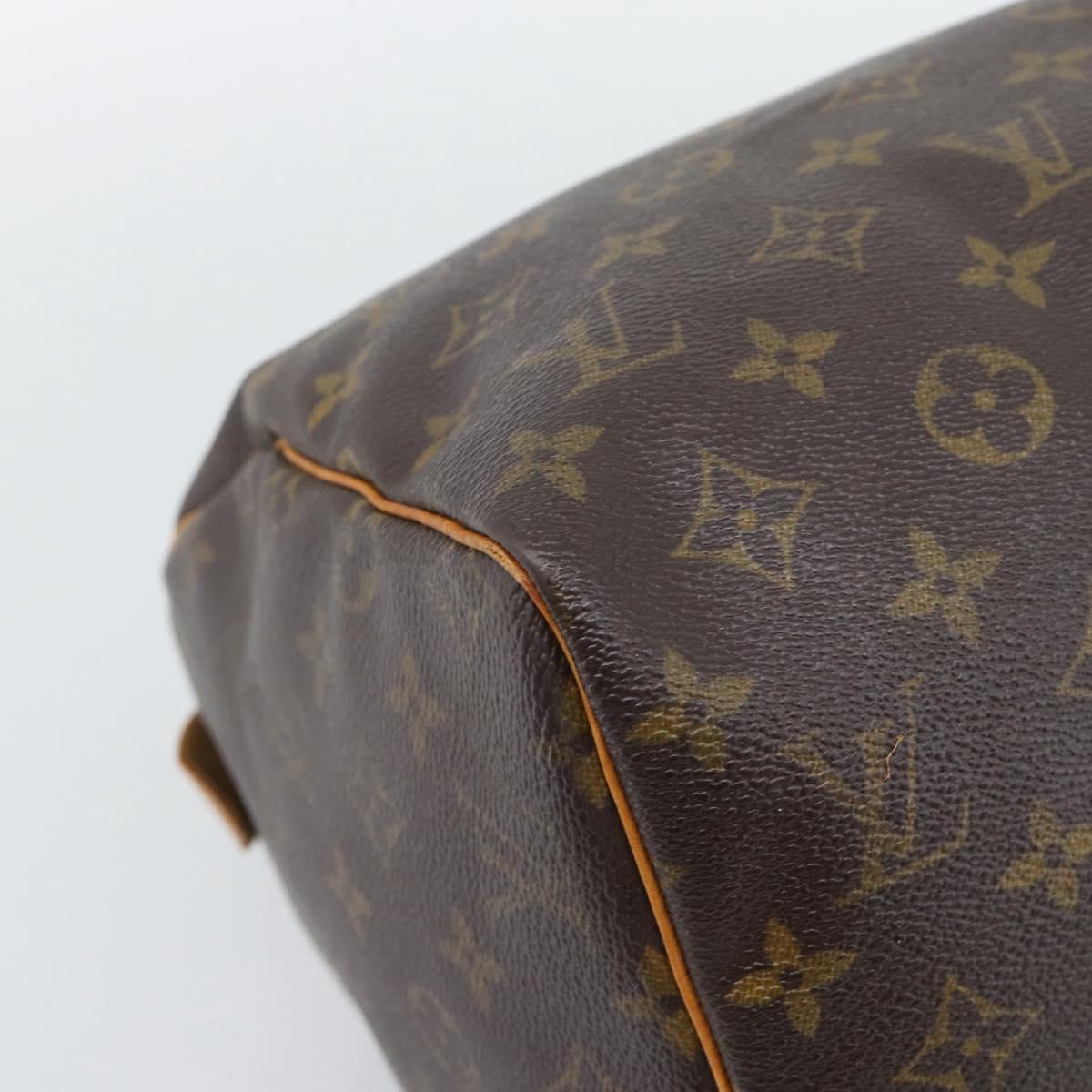 LOUIS VUITTON Monogram Speedy 30 Hand Bag M41526 LV Auth 192207