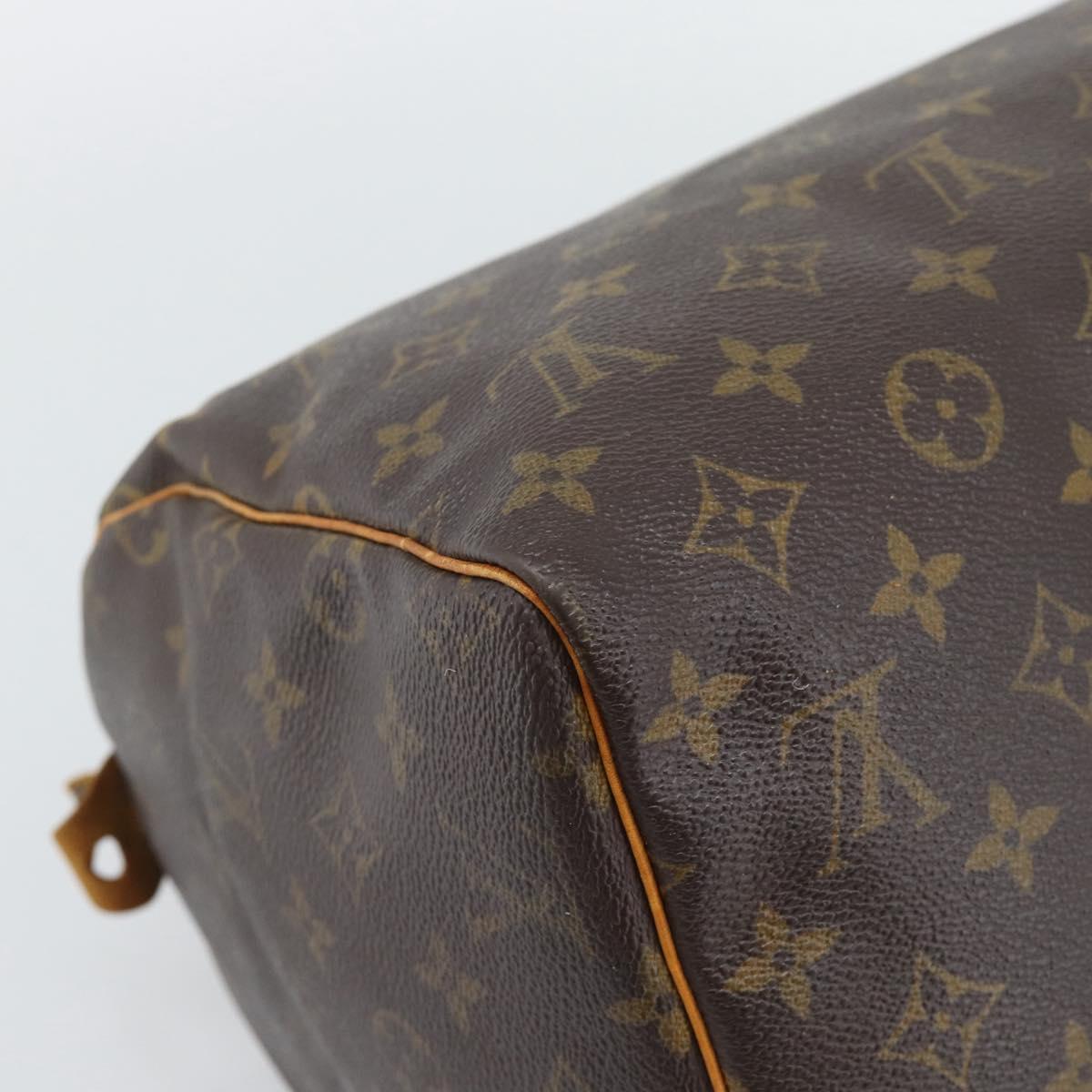 LOUIS VUITTON Monogram Speedy 30 Hand Bag M41526 LV Auth 192207