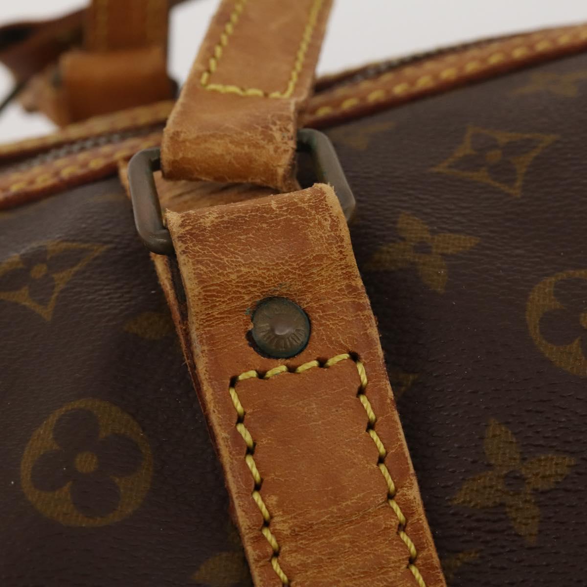 LOUIS VUITTON Monogram Sac Souple 55 Boston Bag M41622 LV Auth 192208