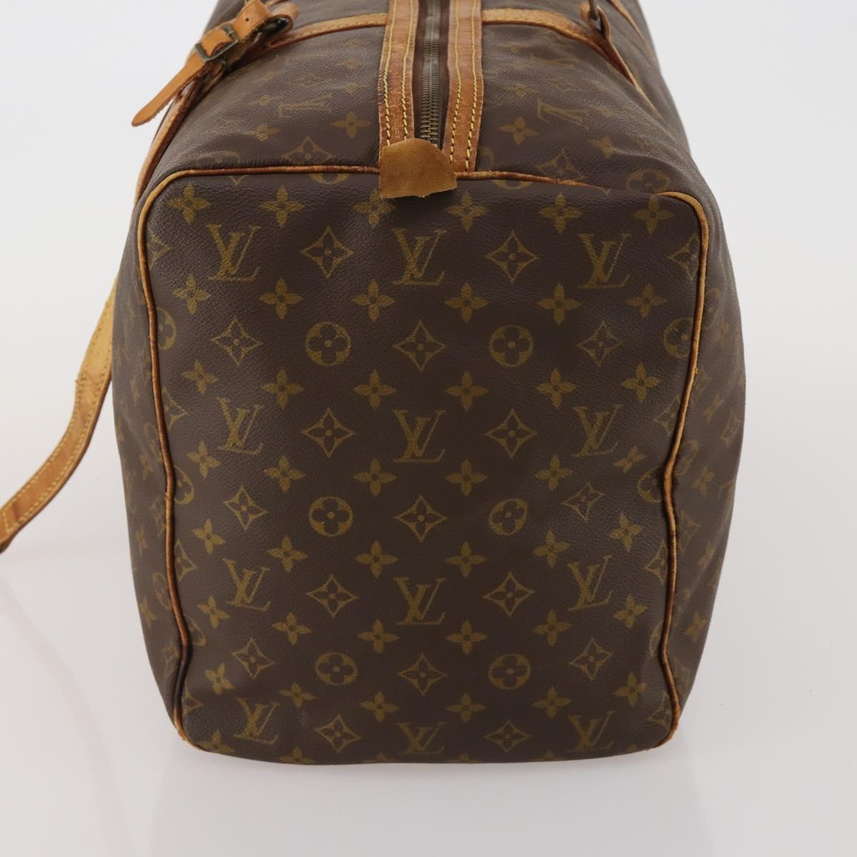 LOUIS VUITTON Monogram Sac Souple 55 Boston Bag M41622 LV Auth 192208