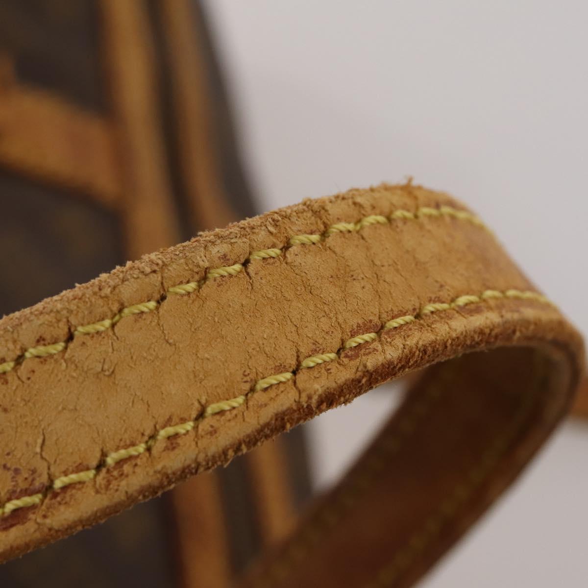 LOUIS VUITTON Monogram Sac Souple 55 Boston Bag M41622 LV Auth 192208