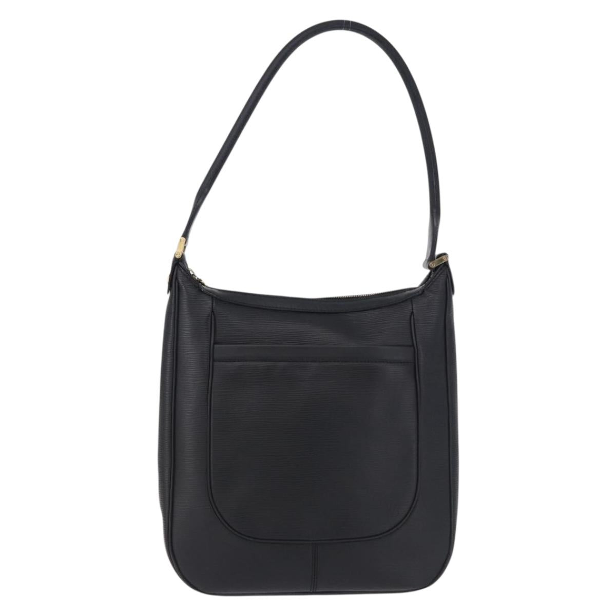 LOUIS VUITTON Epi Sarabah Shoulder Bag Noir black M58962 LV Auth 192210V