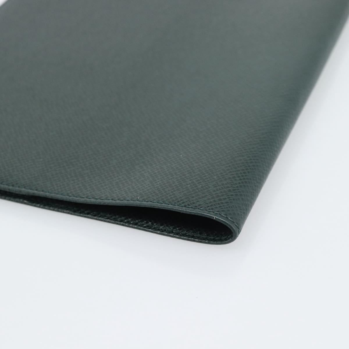 LOUIS VUITTON Taiga Agenda Bureau Day Planner Cover Epicea R20407 LV Auth 192213