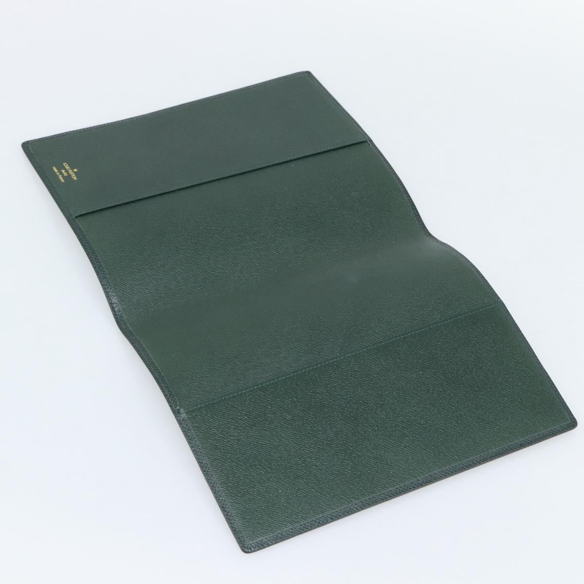 LOUIS VUITTON Taiga Agenda Bureau Day Planner Cover Epicea R20407 LV Auth 192213