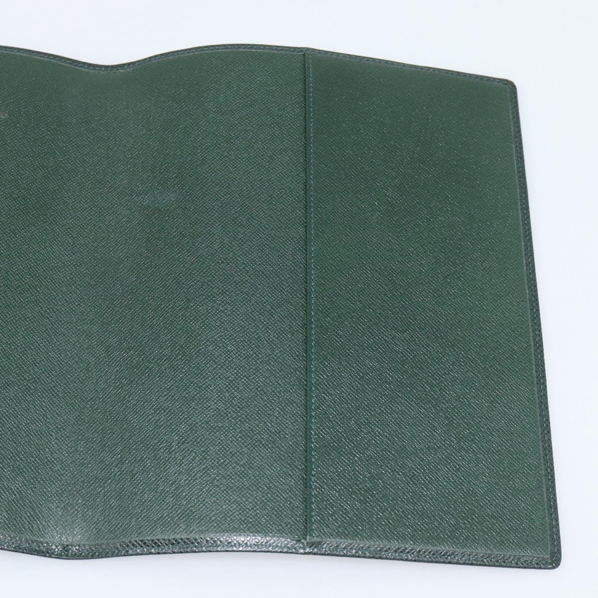 LOUIS VUITTON Taiga Agenda Bureau Day Planner Cover Epicea R20407 LV Auth 192213