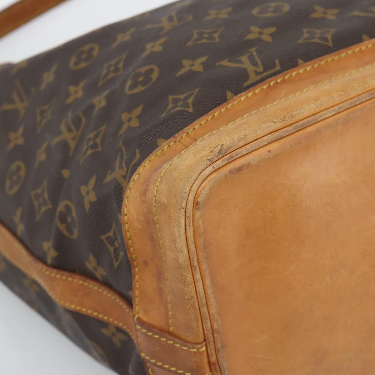 LOUIS VUITTON Monogram Noe Shoulder Bag M42224 LV Auth 192218