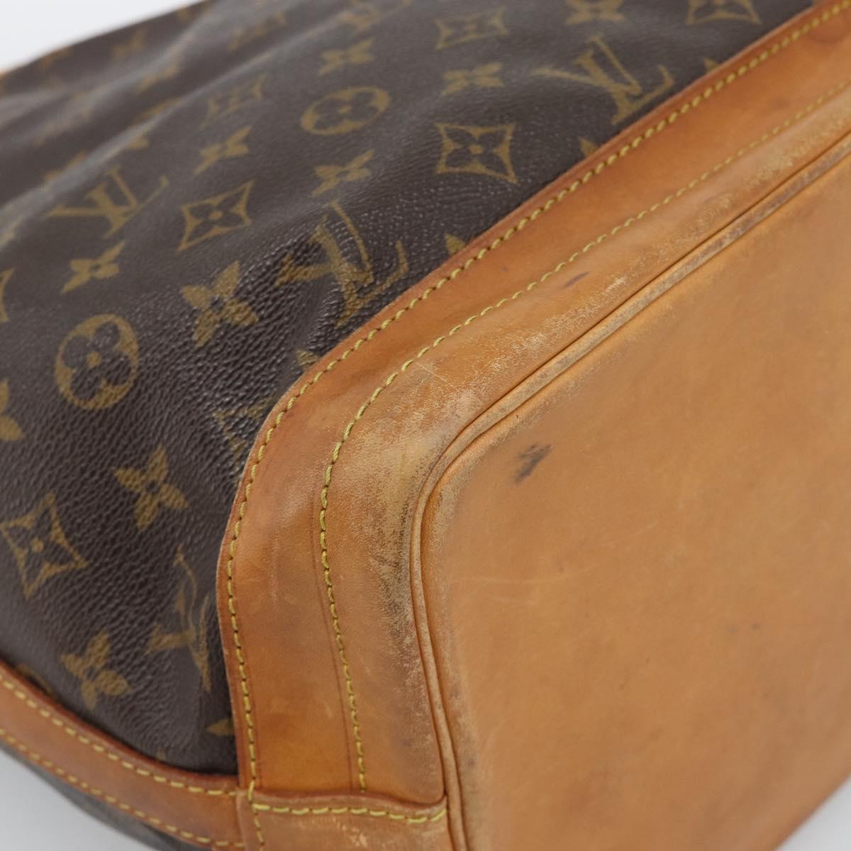 LOUIS VUITTON Monogram Noe Shoulder Bag M42224 LV Auth 192218