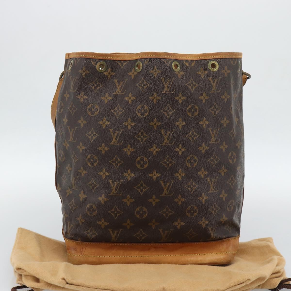LOUIS VUITTON Monogram Noe Shoulder Bag M42224 LV Auth 192218