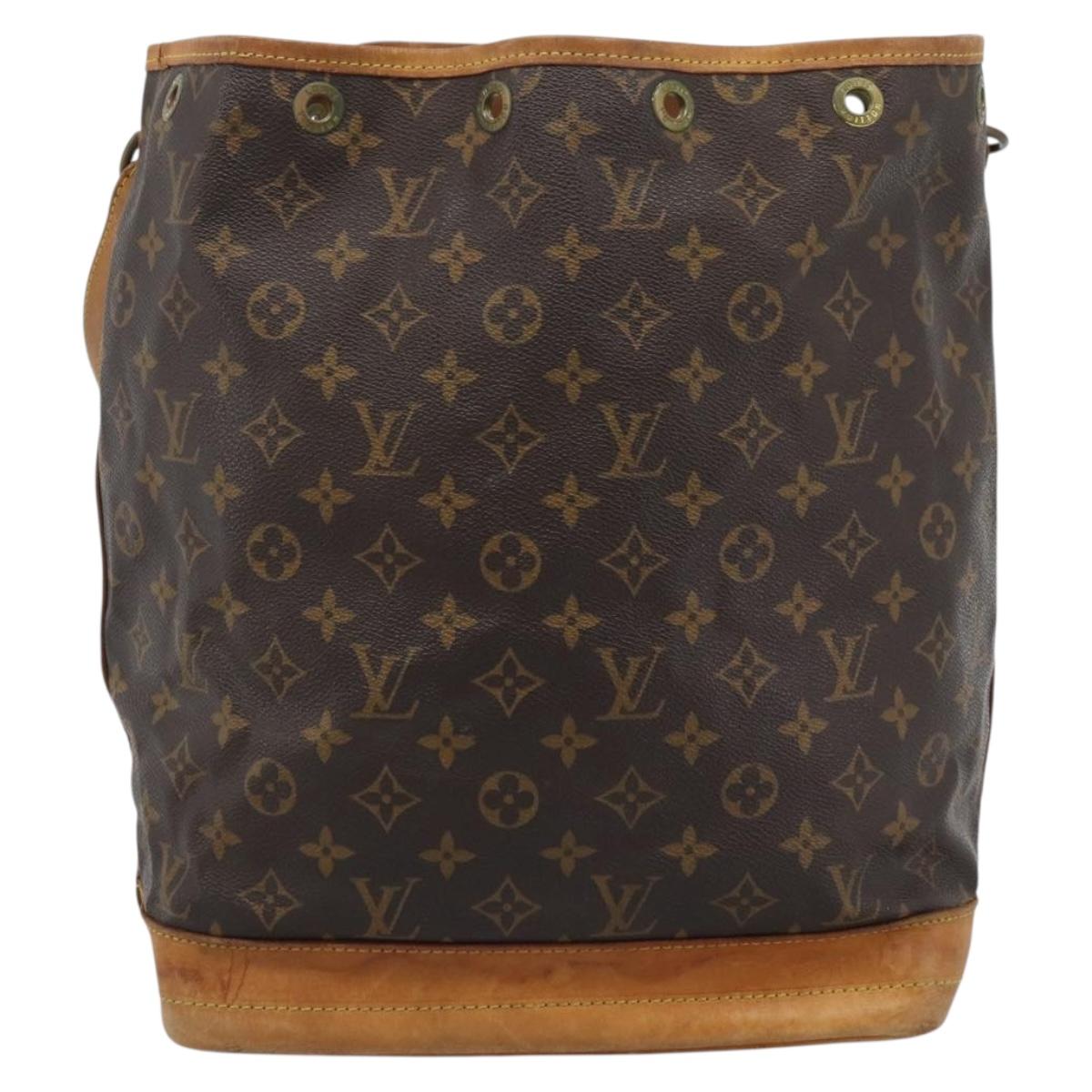 LOUIS VUITTON Monogram Noe Shoulder Bag M42224 LV Auth 192218
